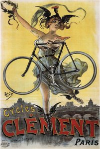 サイクル・クレメント、1898 作： Paléologue