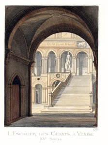 ヴェネツィア (イタリア) のドゥカーレ宮殿の巨人の階段 作： Paolo Mercuri