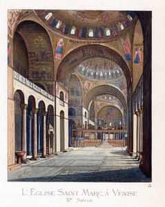 ヴェネツィアのサン・マルコ寺院の内部（イタリア） 作： Paolo Mercuri
