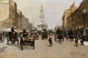 ストランド、ロンドン、1888