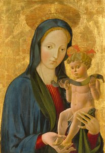 マドンナと子供 作： Paolo Uccello