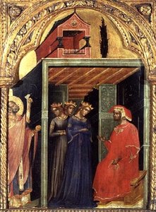 聖ニコラスの施し物 作： Paolo Veneziano