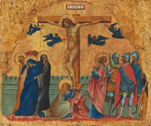 はりつけ、c。 13401345。 作： Paolo Veneziano