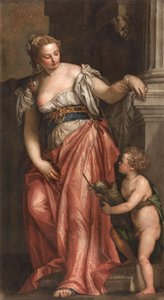 彫刻の寓意 彫刻の寓意、1557年頃。 作： Paolo Veronese