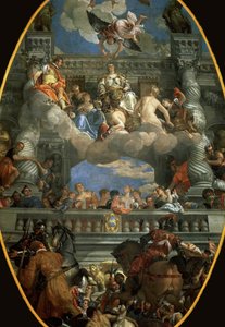ヴェネツィアの神格化、1585年。 作： Paolo Veronese