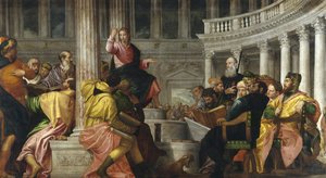 医者の中のキリスト 作： Paolo Veronese