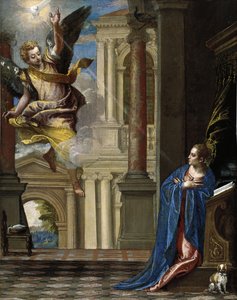 受胎告知 作： Paolo Veronese