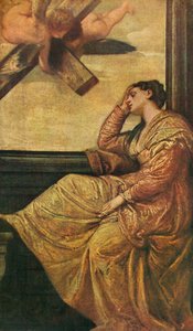 セントヘレナの夢、1570、1909 作： Paolo Veronese