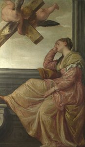 セントヘレナの夢c。 1570 作： Paolo Veronese