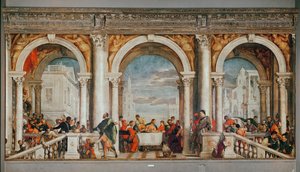 レヴィの家の饗宴 作： Paolo Veronese