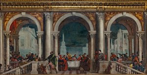 レヴィ家の饗宴、1573年。 作： Paolo Veronese
