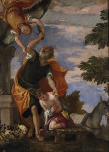 アイザックの犠牲 作： Paolo Veronese