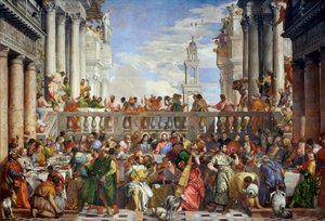 カナでの結婚式 作： Paolo Veronese