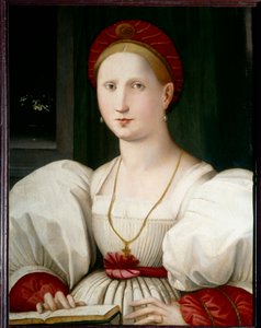 女性の肖像画 パオロ・ザッキア（1519年頃～1561年）（ec.ital.） 16世紀 日0.73x0.55 m リール美術博物館 作： Paolo Zacchia