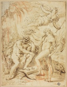 ヘラクレスの戴冠 作： Paolo de Matteis
