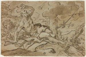 聖ジェローム 作： Paolo de Matteis