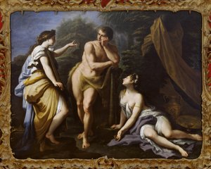 ヘラクレスの選択、1712 作： Paolo di Matteis