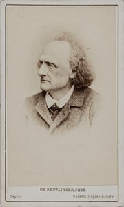 ピアニストで作曲家のヘンリー・リトルフの肖像 1818-1891 .