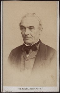 作家プロスペル・メリメの肖像画（1803～1870年）。