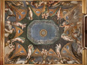 ダイアナとアクテオンの部屋 作： Parmigianino