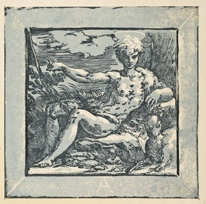 荒野の洗礼者聖ヨハネ 作： Parmigianino