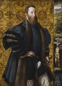 サンセコンドのピア・マリア・ロッシの肖像 作： Parmigianino