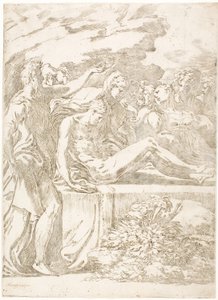 埋葬 作： Parmigianino