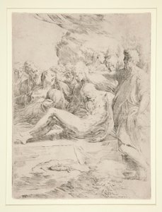 埋葬 作： Parmigianino
