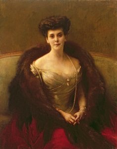 プリンセスOVペイリー（ホーエンフェルセン伯爵夫人）の肖像、1902年4月
