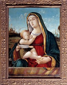 マドンナ・デル・ラッテ」（絵画、1496年～1504年頃