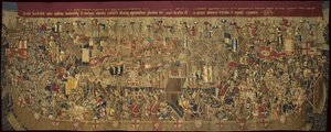 パストラーナ・タペストリー、トゥルネーの製造、おそらくパッシエ・グルニエの工房のもの、1471年頃～1475年（タペストリー） 作： Pasquier (workshop of) Grenier