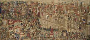パストラーナ・タペストリー、トゥルネーの製造、おそらくパッシエ・グルニエの工房のもの、1471年頃～1475年（タペストリー） 作： Pasquier (workshop of) Grenier