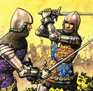 正体不明の戦闘シーン