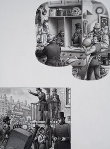 ウィリアム・ブース（1829-1912）（紙にグワッシュ）