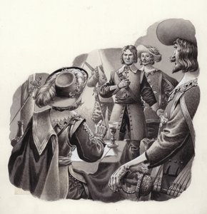 セバスチャン・ヴォーバン、ヨーロッパ最大の攻城戦の専門家（紙にガッシュ） 作： パット (1907-95) ニコル
