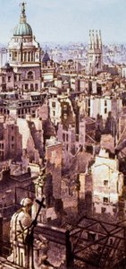 ブリッツ時代のセント・ポールからの眺め