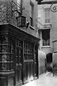 マイター居酒屋、ロンドン、1926-1927。 作： Paterson