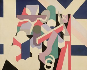 PaintingNature Morte、1923-24（キャンバスに油彩と鉛筆） 作： Patrick Henry Bruce