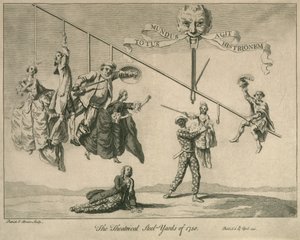 1750彫刻の劇場用スチールヤード 作： Patrick OBrian