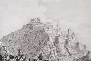 コムルマーの丘の要塞の城塞 作： Patrick Waugh