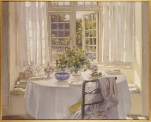 朝の部屋、1916 作： Patrick William Adam