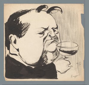アブラハム・カイパー 作： Patricq Kroon (signed by artist)