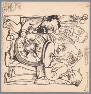 アムステルダム市会議員 Amsterdamsche Raa(d)smuziek (オブジェクトのタイトル) 作： Patricq Kroon (signed by artist)