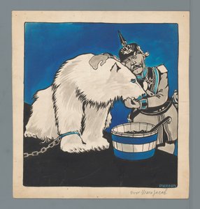 ドイツとロシア 作： Patricq Kroon (signed by artist)