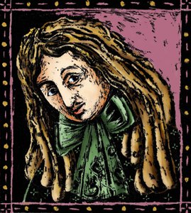 マルク・アントワーヌ・シャルパンティエの肖像 フランスの作曲家（1643-1704） パトリツィア・ラ・ポルタによる挿絵 作： Patrizia La Porta
