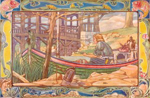 漁師、1901 作： Patten Wilson