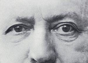 ナダールとカメラを映す作曲家シャルル・グノーの眼差し（モノクロ写真 作： Paul (after) Nadar