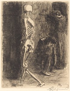 訪問後 訪問後、1900年。 作： Paul Albert Besnard