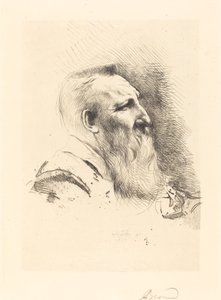 オーギュスト・ロダン、1900年。 作： Paul Albert Besnard