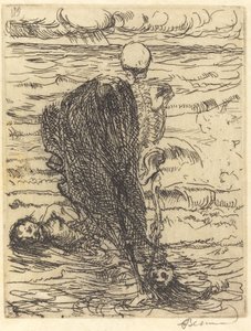 ネットのキャスト ネット、1900年。 作： Paul Albert Besnard